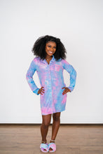 Load image into Gallery viewer, Cotton Candy T-shirt Dress