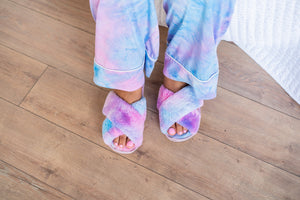 Cotton Candy Slippers