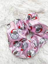 Load image into Gallery viewer, Chocolate Santa Scrunchie
