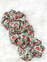 Load image into Gallery viewer, Baroque Holiday Christmas Scrunchie
