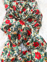 Load image into Gallery viewer, Baroque Holiday Christmas Scrunchie
